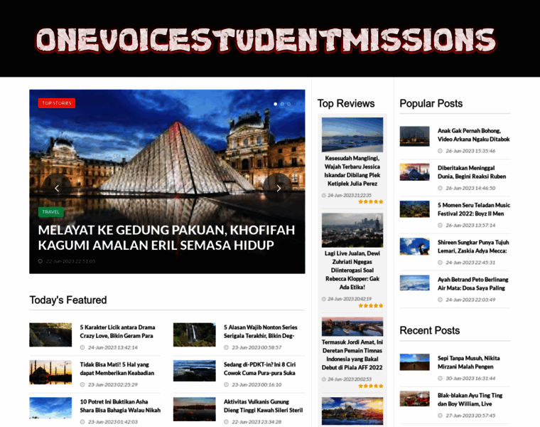 Onevoicestudentmissions.com thumbnail