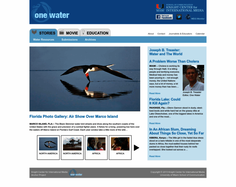 Onewater.org thumbnail