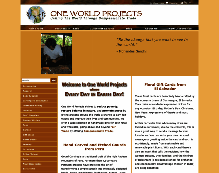 Oneworldprojects.net thumbnail