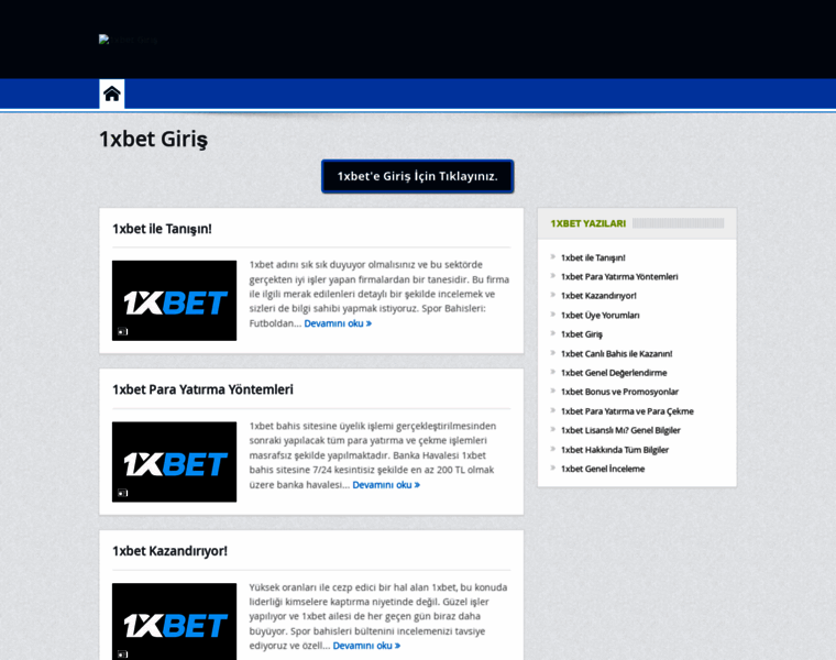 Onexbetgiris.com thumbnail