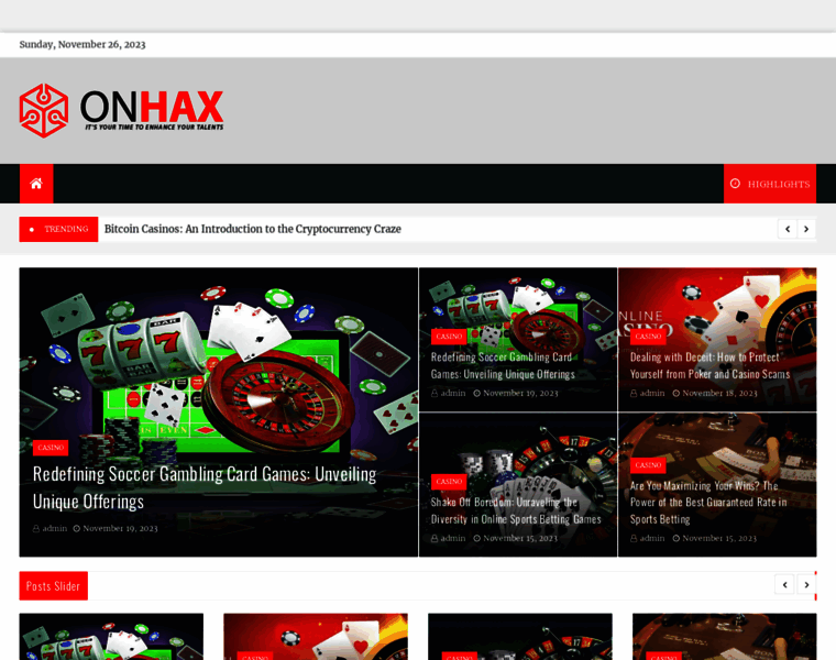 Onhax.org thumbnail