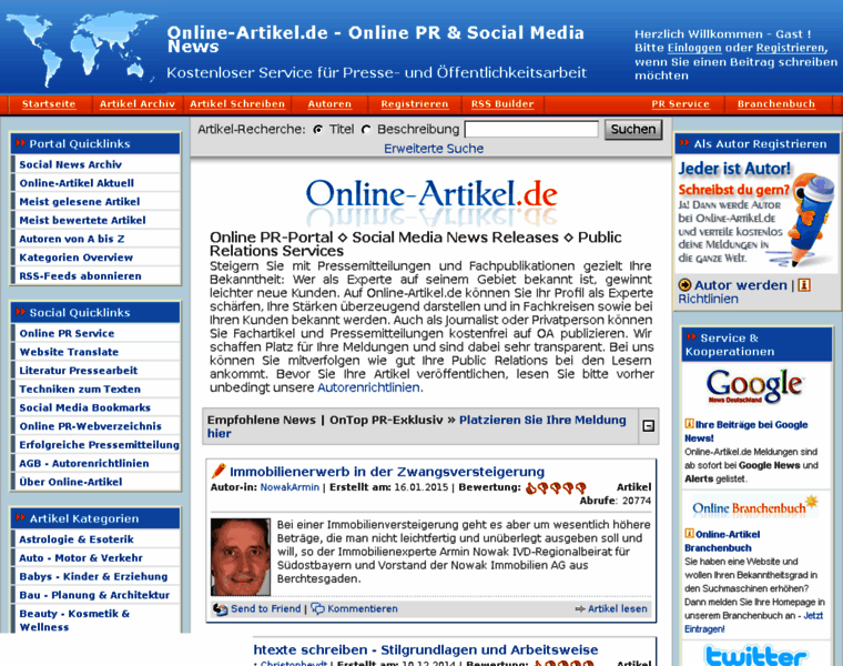Online-artikel.de thumbnail Online-artikel.de thumbnail