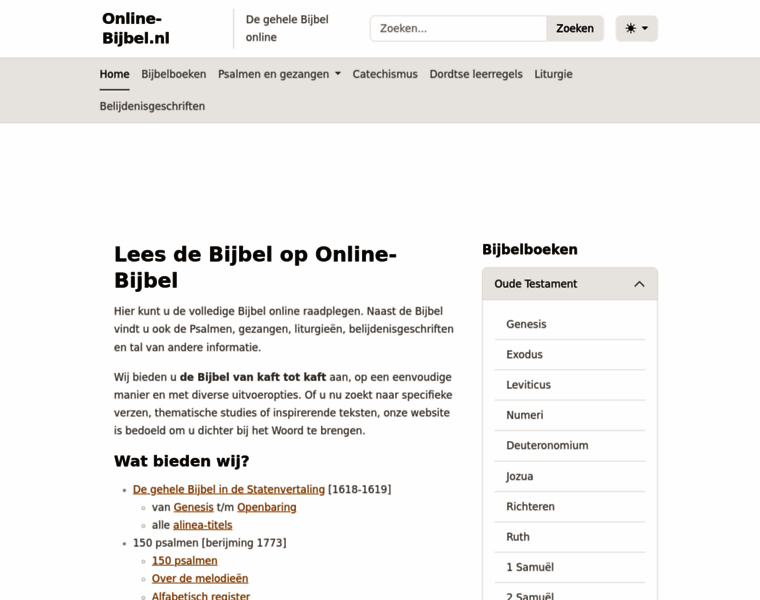 Online-bijbel.nl thumbnail