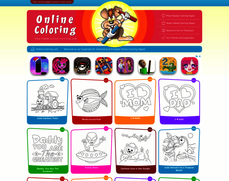 Online-coloring.com thumbnail