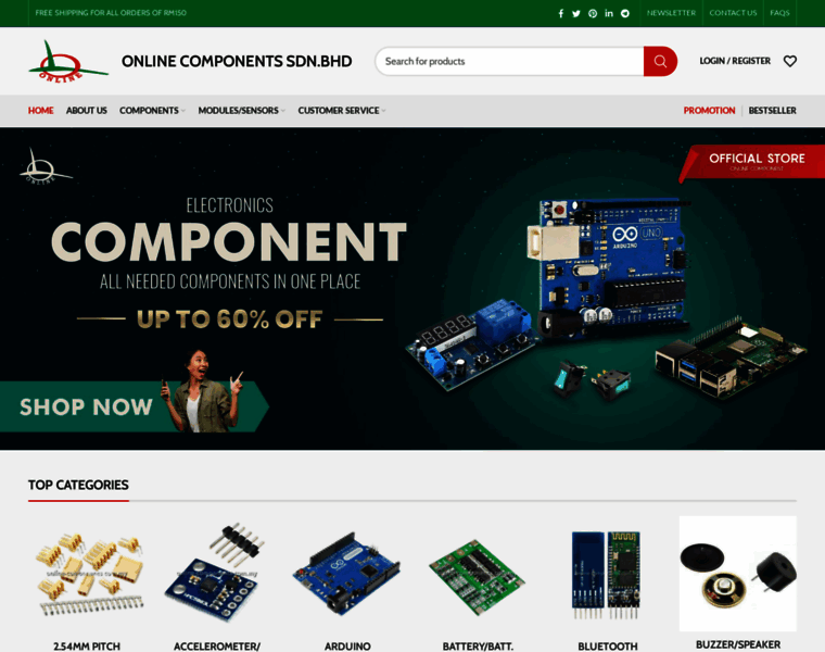 Online-components.com.my thumbnail