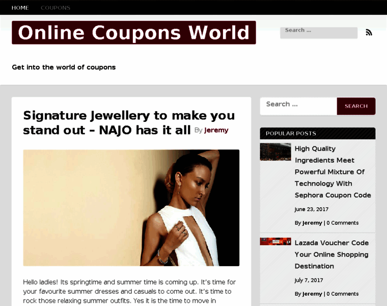 Online-coupons-world.com thumbnail