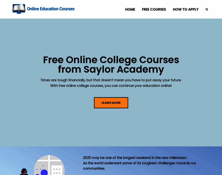 Online-education-courses.com thumbnail