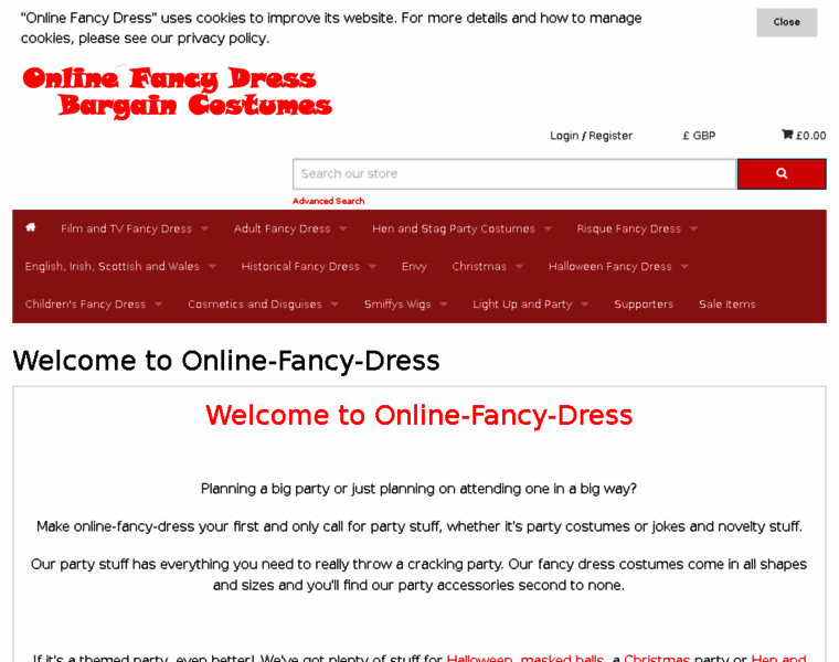 Online-fancy-dress.co.uk thumbnail