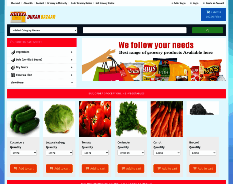 Online-grocery-shopping-store.allindiayellowpage.com thumbnail