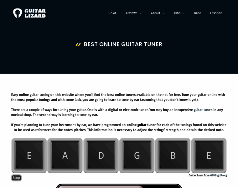 Online-guitar-tuner.net thumbnail