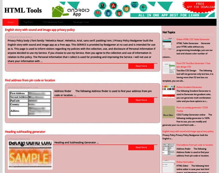 Online-html-tools.blogspot.in thumbnail