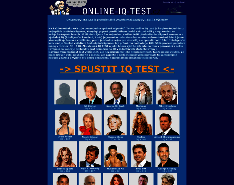 Online-iq-test.cz thumbnail