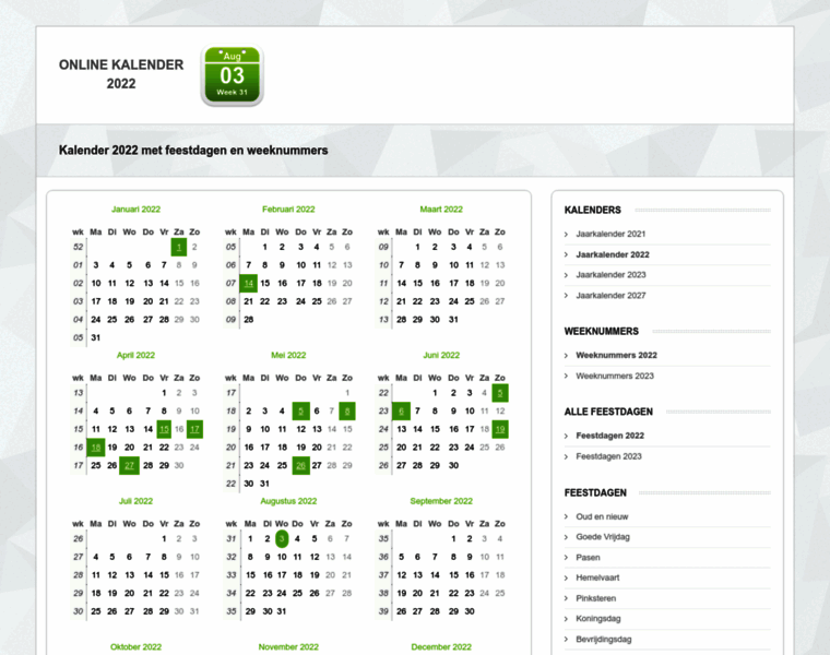 Online-kalender.nl thumbnail