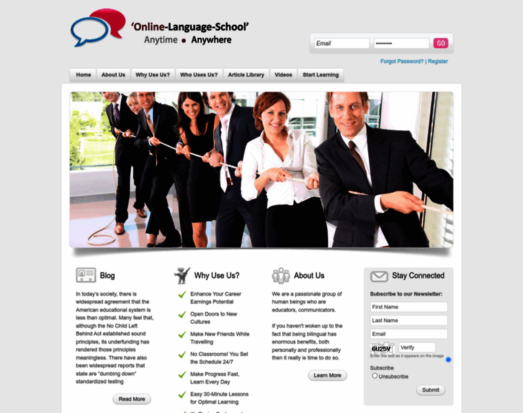 Online-language-school.com thumbnail