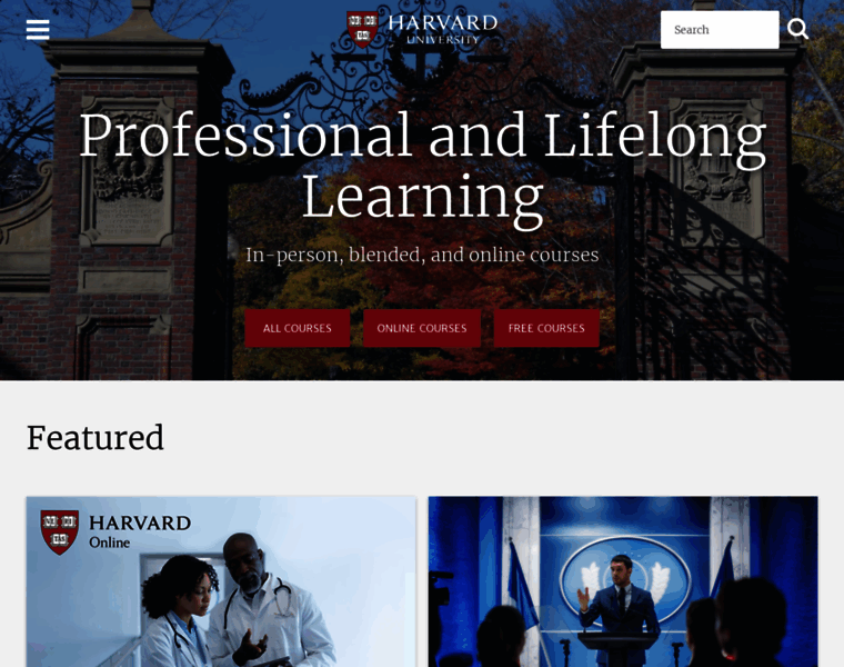 Online-learning.harvard.edu thumbnail