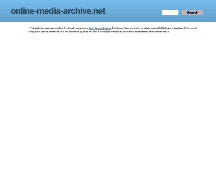 Online-media-archive.net thumbnail
