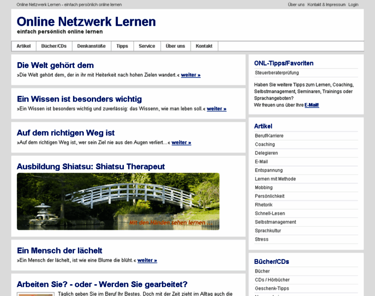 Online-netzwerk-lernen.de thumbnail