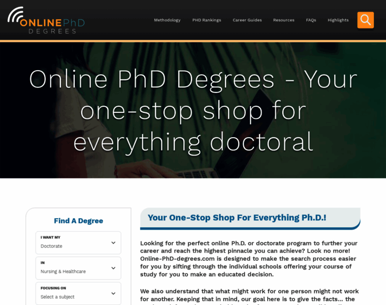Online-phd-degrees.com thumbnail
