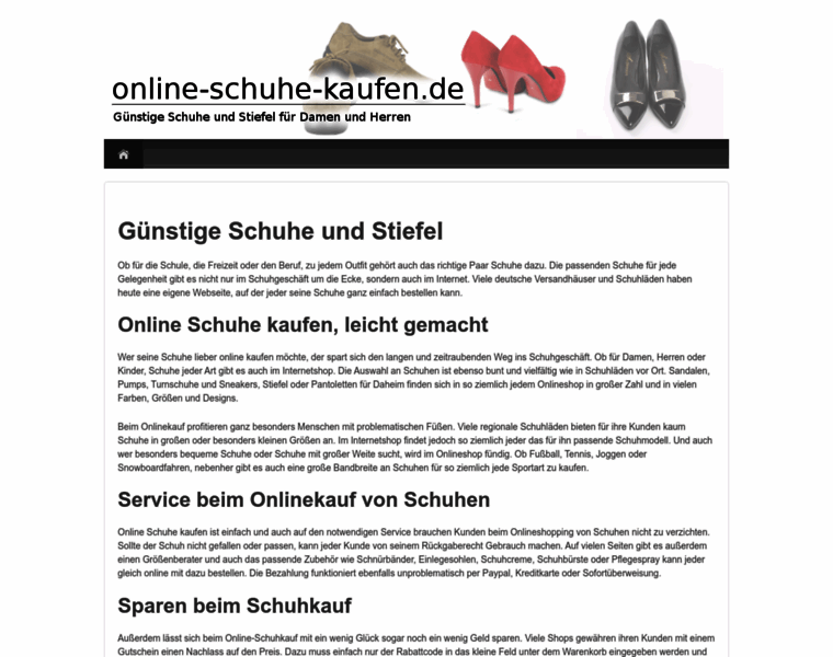 Online-schuhe-kaufen.de thumbnail