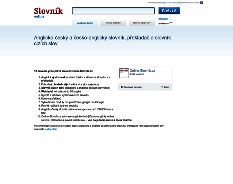 Online-slovnik.cz thumbnail