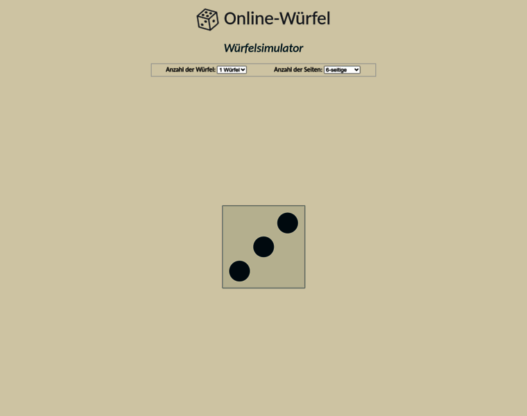 Online-wuerfel.de thumbnail