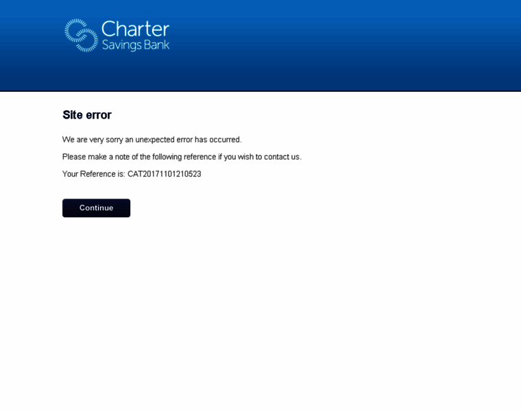 Online.chartersavingsbank.co.uk thumbnail