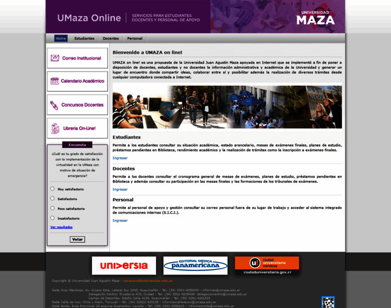 Online.umaza.edu.ar thumbnail