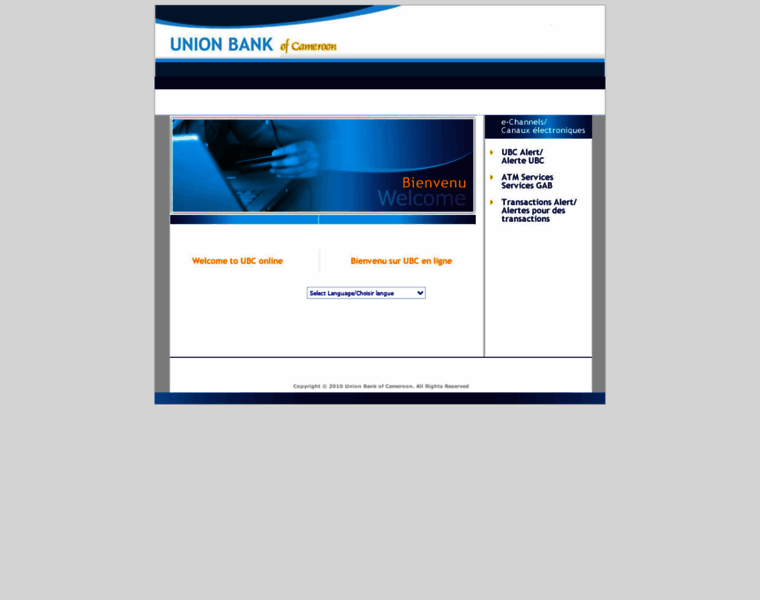 Online.unionbankcameroon.com thumbnail