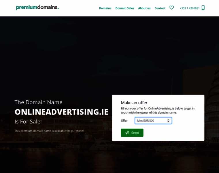 Onlineadvertising.ie thumbnail