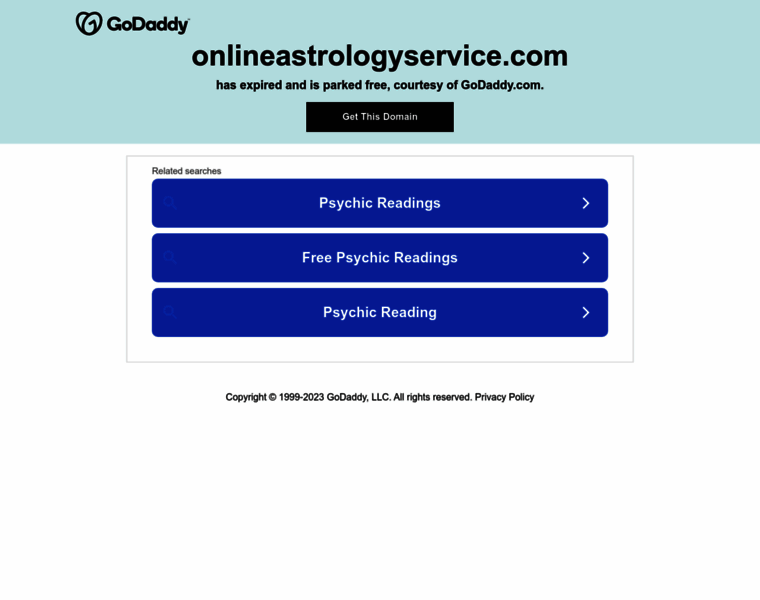 Onlineastrologyservice.com thumbnail