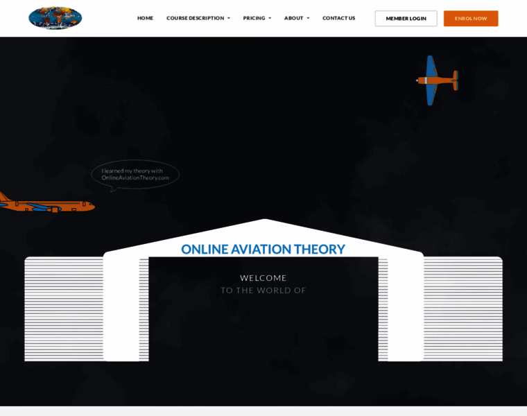 Onlineaviationtheory.com thumbnail