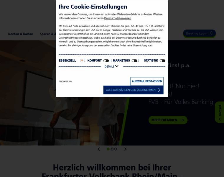 Onlinebanking-vvb-maingau.de thumbnail