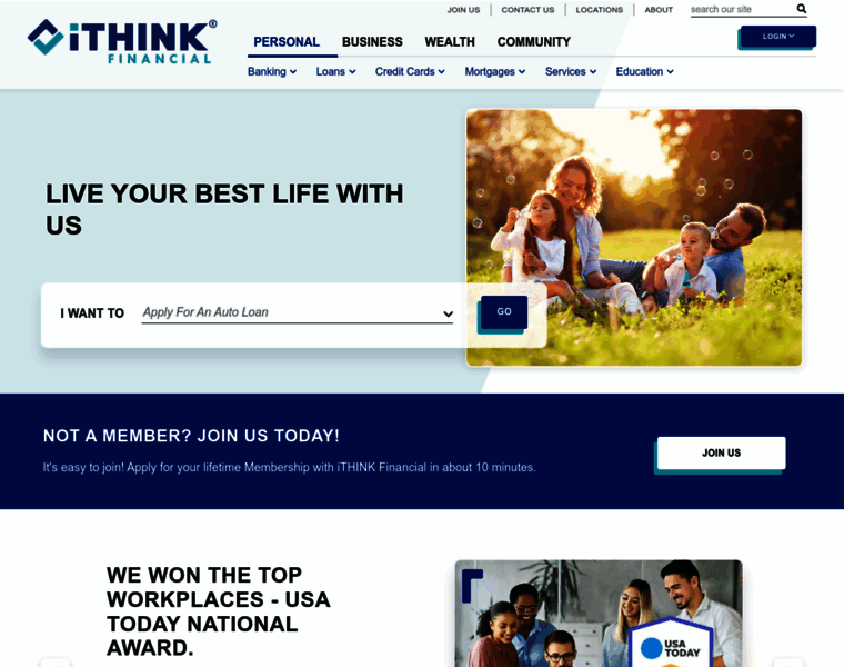 Onlinebanking.ithinkfi.org thumbnail