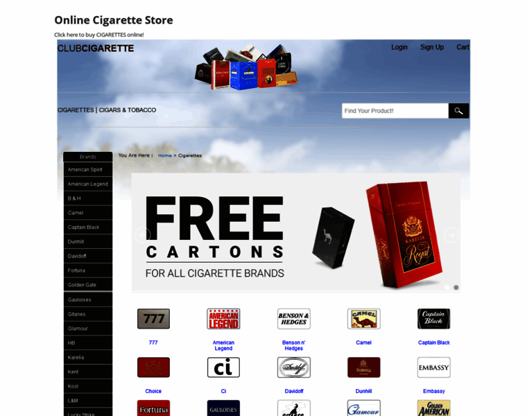 Onlinecigarettestoreus.com thumbnail