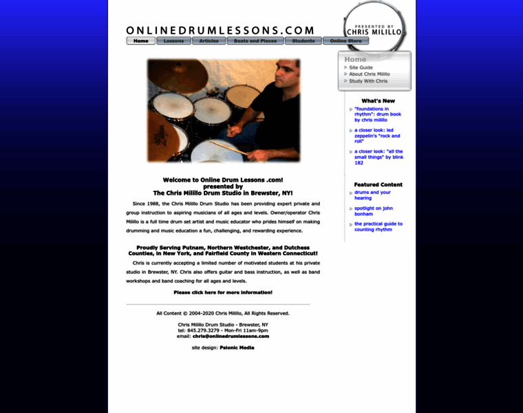 Onlinedrumlessons.com thumbnail