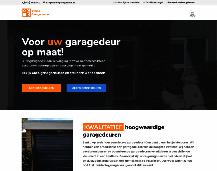 Onlinegaragedeur.nl thumbnail