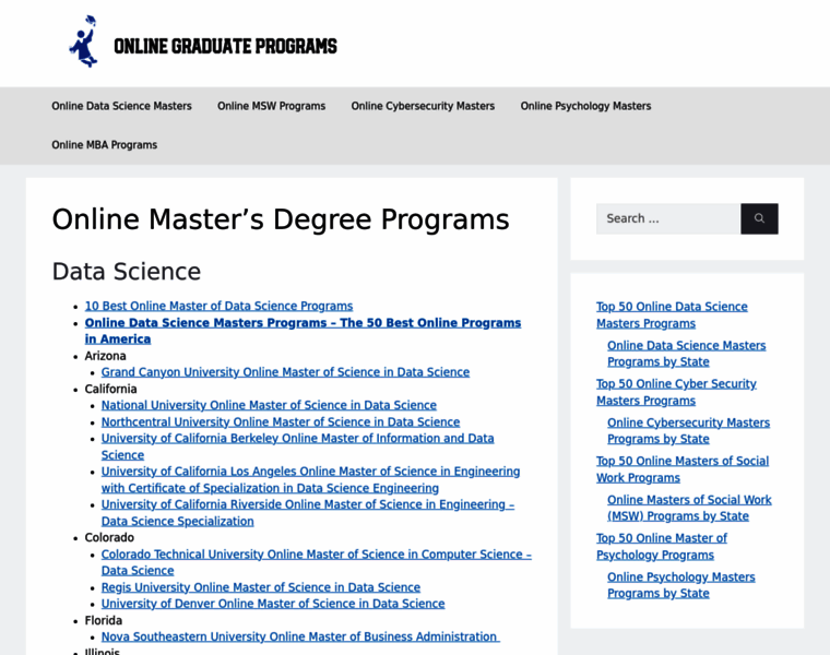 Onlinegraduateprograms.net thumbnail