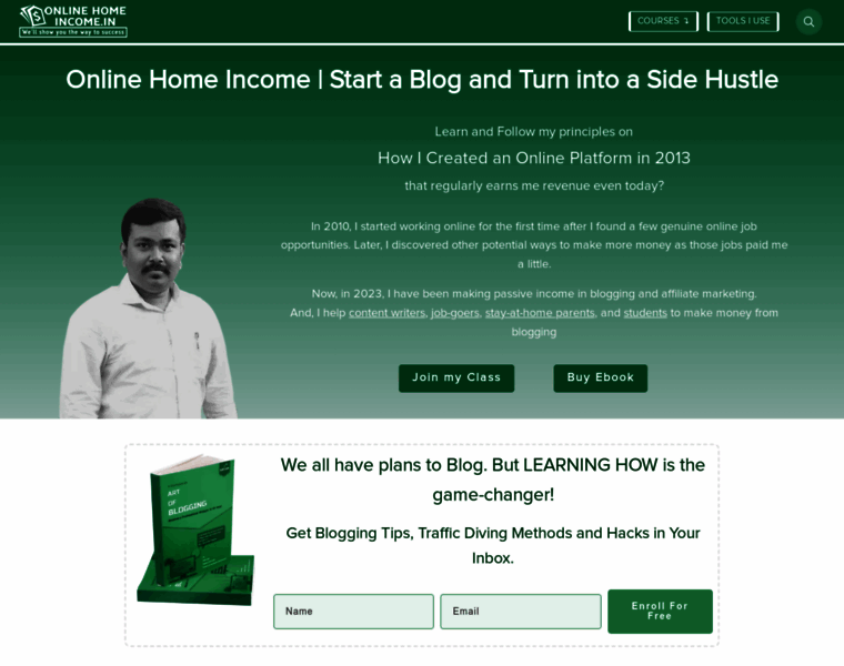 Onlinehomeincome.in thumbnail