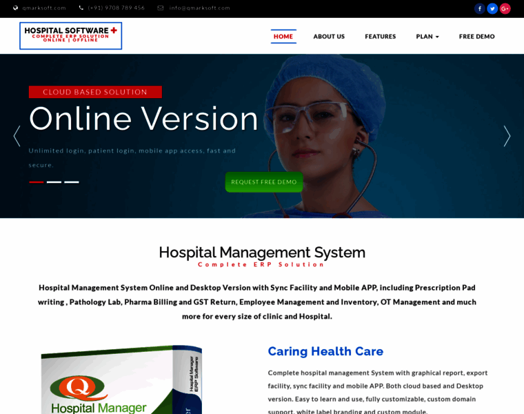 Onlinehospitalsoftware.com thumbnail