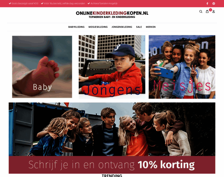 Onlinekinderkledingkopen.nl thumbnail
