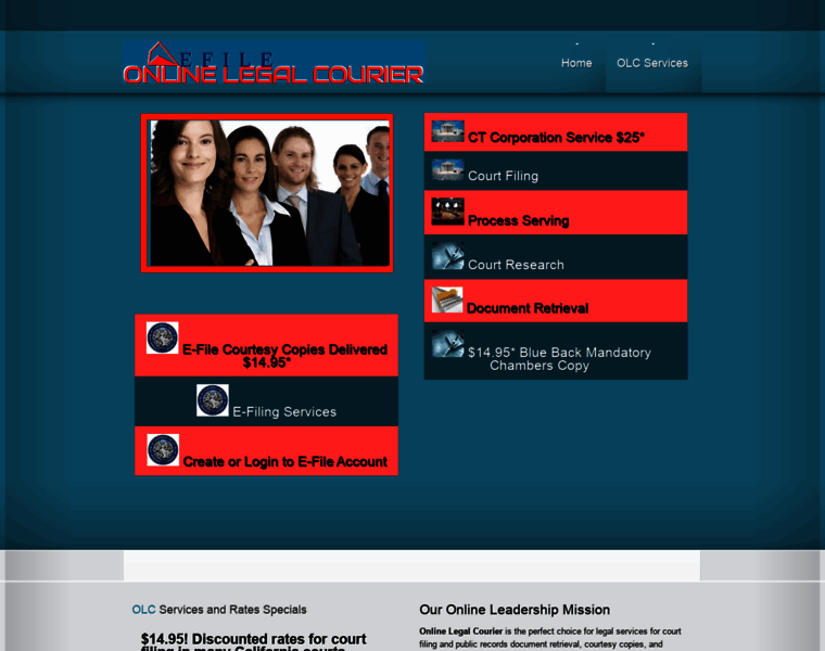 Onlinelegalcourier.com thumbnail
