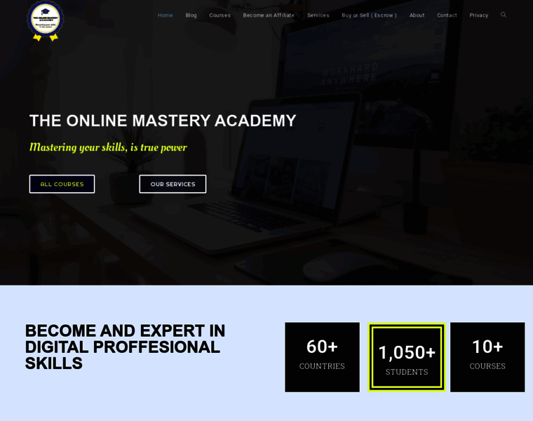 Onlinemastery.academy thumbnail