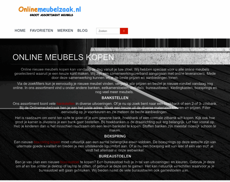 Onlinemeubelzaak.nl thumbnail