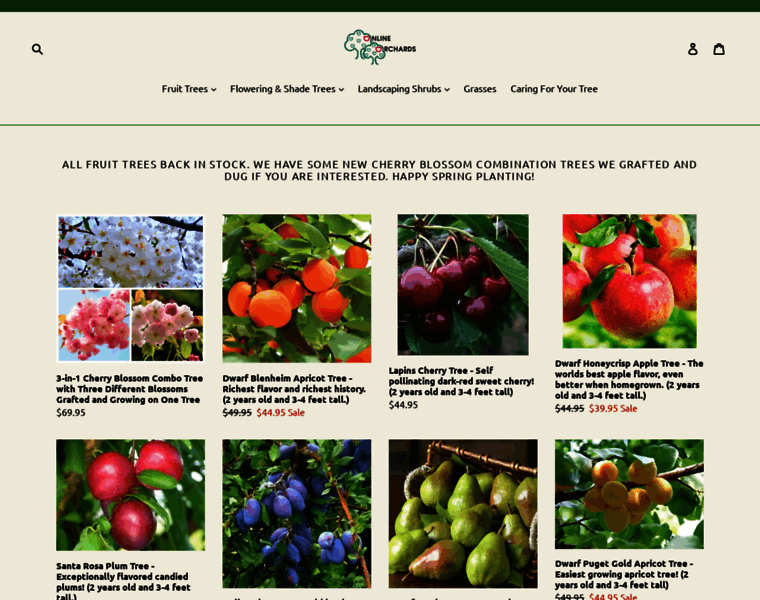 Onlineorchards.com thumbnail