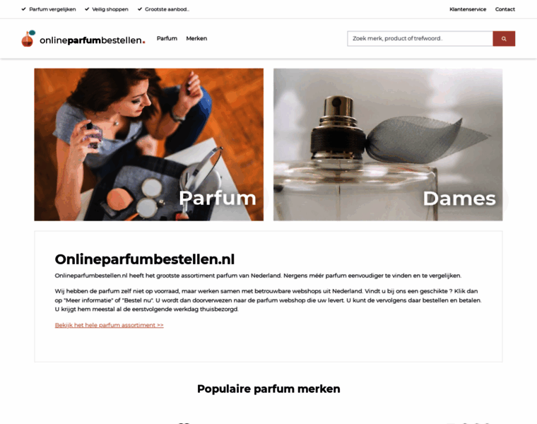 Onlineparfumbestellen.nl thumbnail