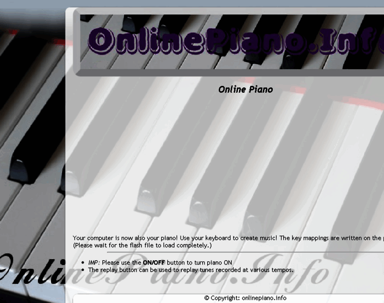 Onlinepiano.info thumbnail