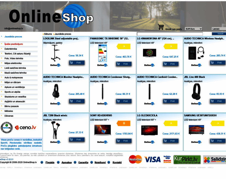 Onlineshop.lv thumbnail Onlineshop.lv thumbnail