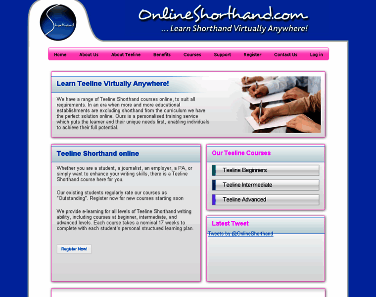 Onlineshorthand.com thumbnail
