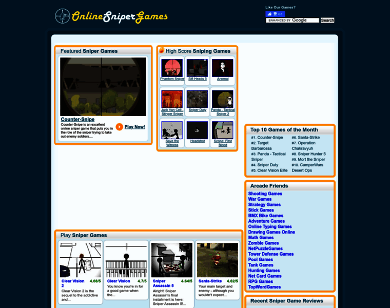 Onlinesnipergames.org thumbnail