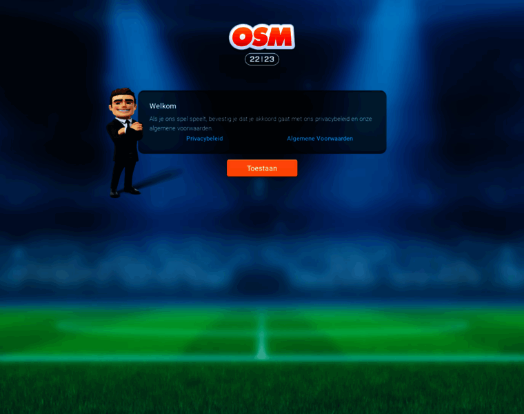 Onlinesoccermanager.be thumbnail